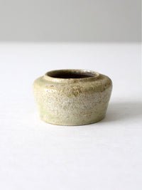 vintage studio pottery pot