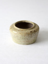 vintage studio pottery pot