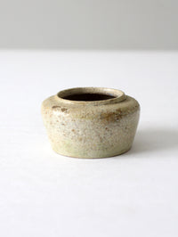 vintage studio pottery pot