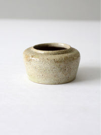 vintage studio pottery pot