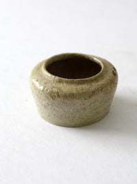 vintage studio pottery pot