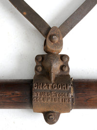 antique timber carrier