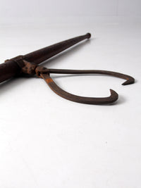 antique timber carrier