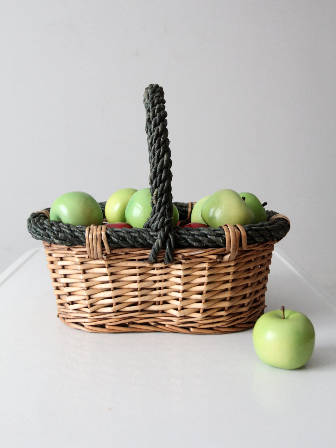 vintage wicker basket
