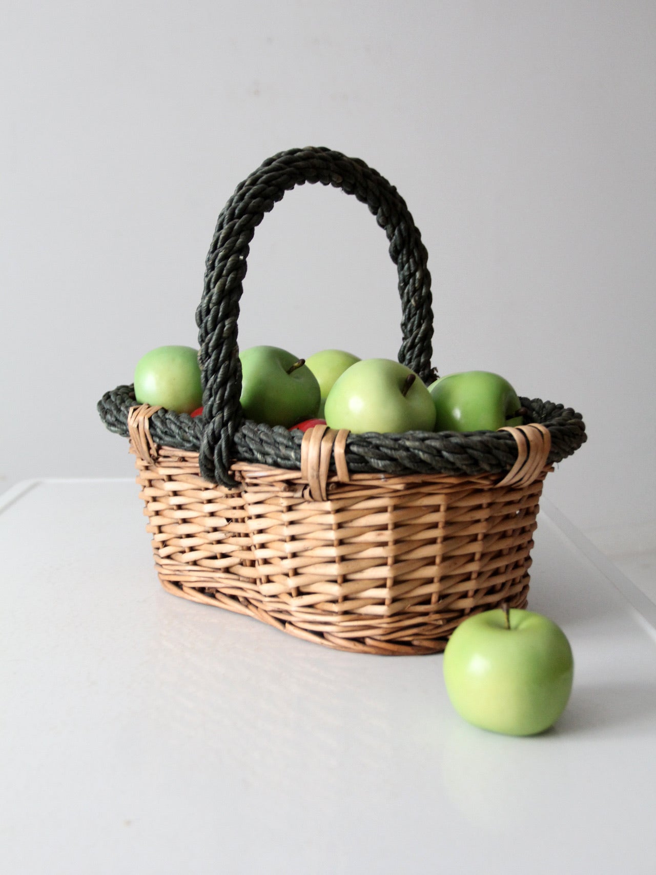vintage wicker basket