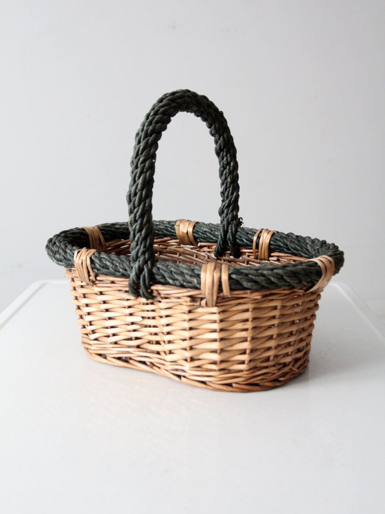 vintage wicker basket