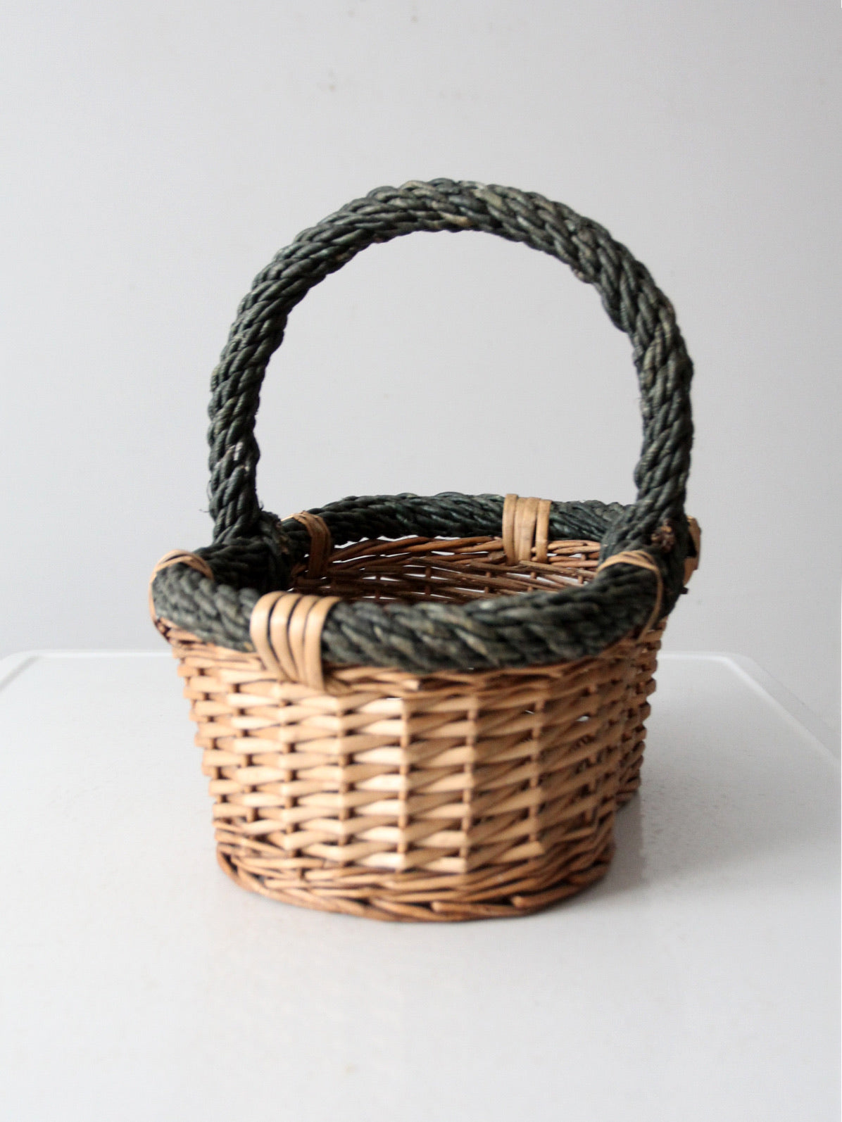 vintage wicker basket