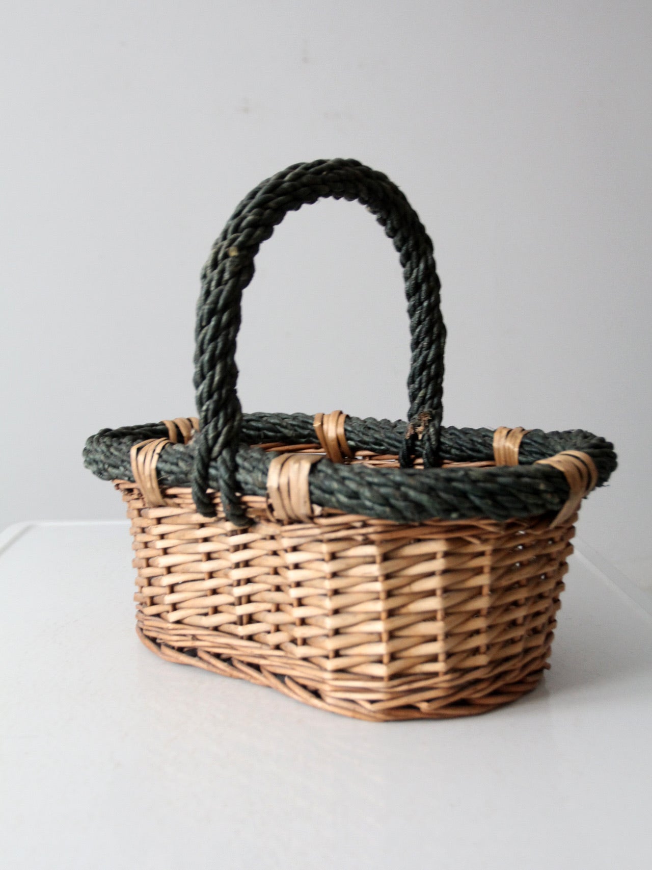 vintage wicker basket