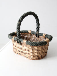 vintage wicker basket