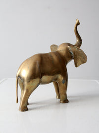 vintage brass elephant