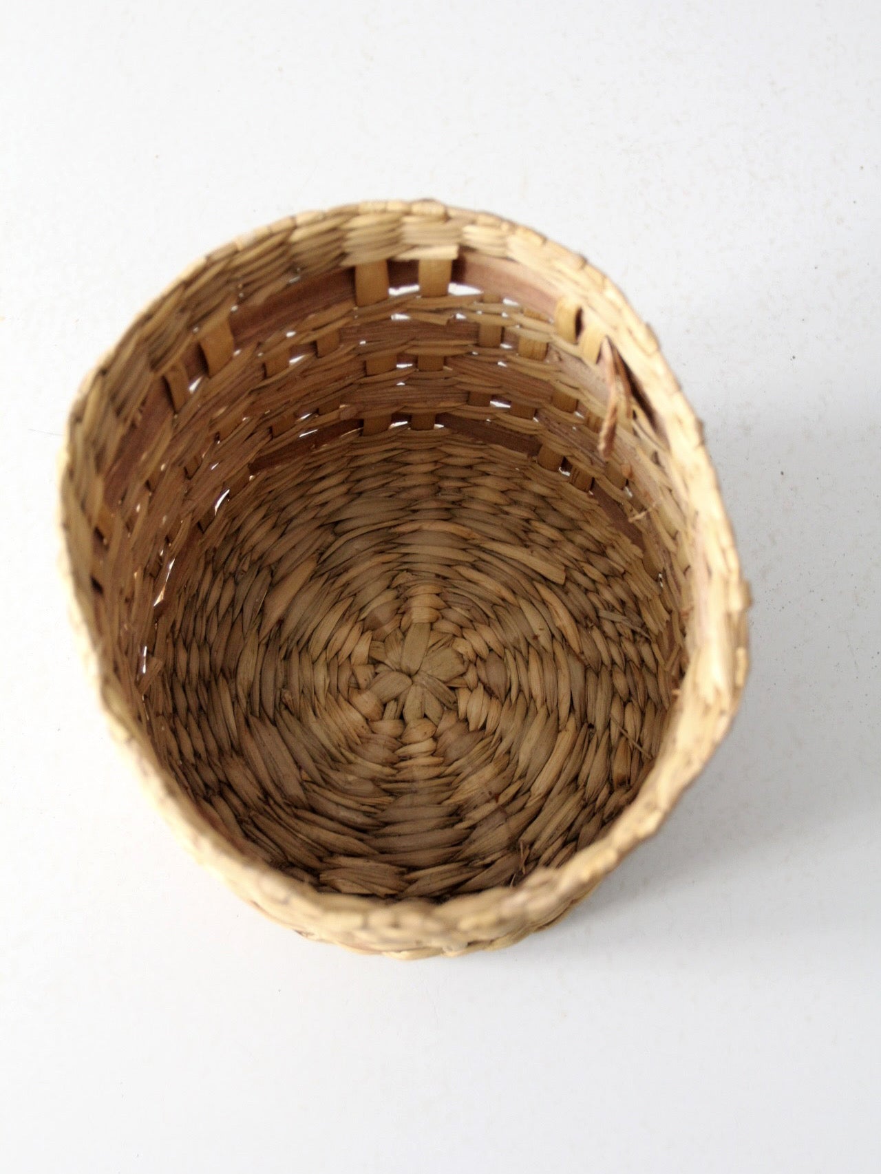 vintage woven basket