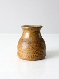 vintage studio pottery vase