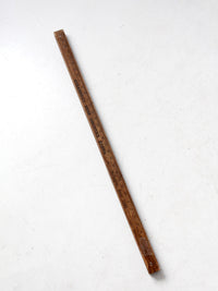 vintage yardstick desk organizer