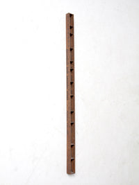 vintage yardstick desk organizer