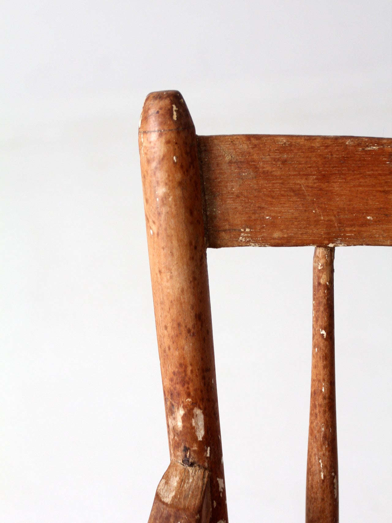 antique child's wooden chair