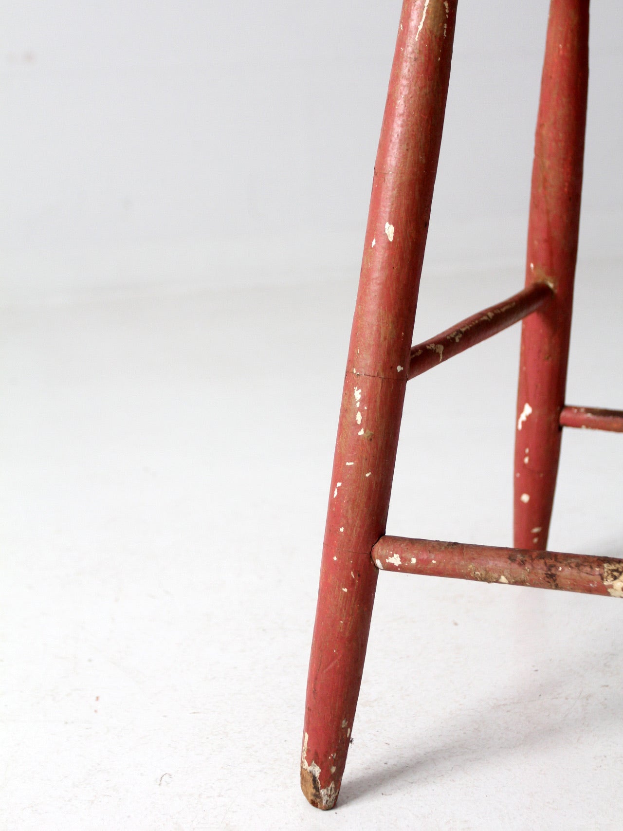 antique child's wooden chair