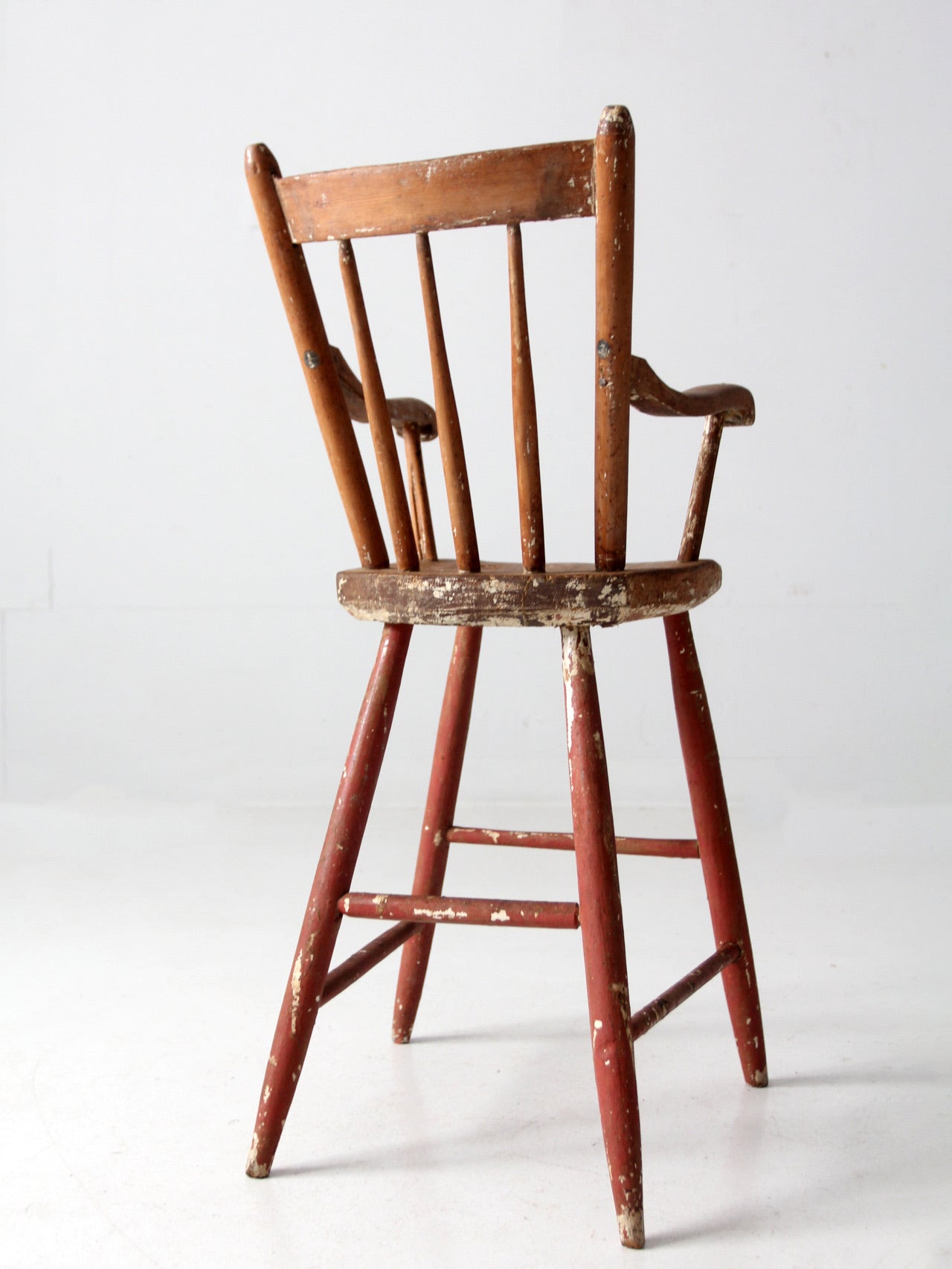 antique child's wooden chair