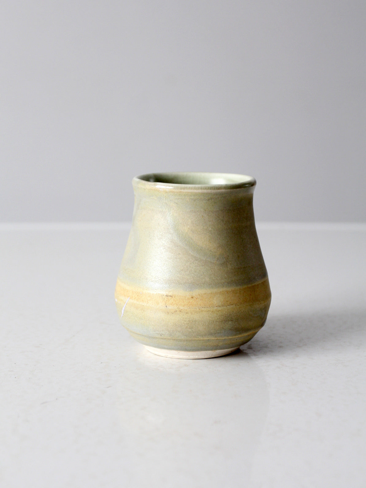vintage studio pottery vase