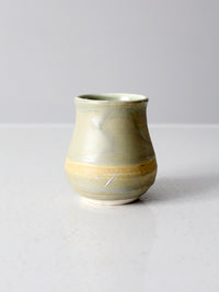 vintage studio pottery vase
