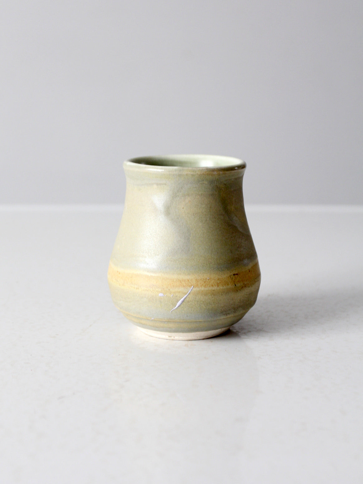 vintage studio pottery vase
