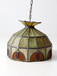 antique glass chandelier