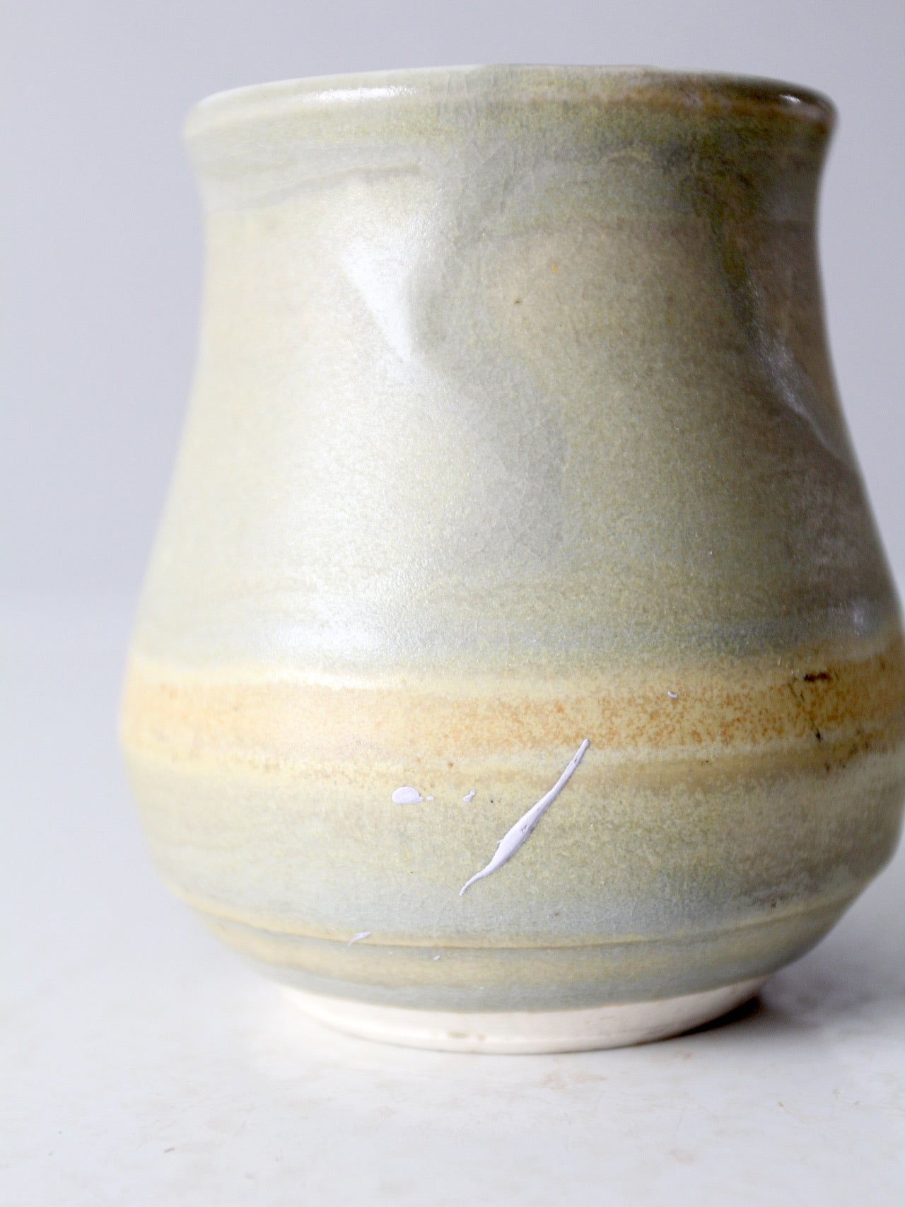 vintage studio pottery vase