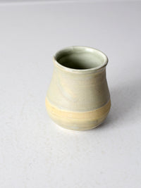 vintage studio pottery vase