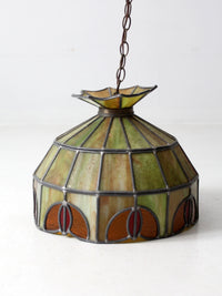 antique glass chandelier