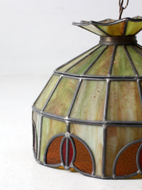 antique glass chandelier