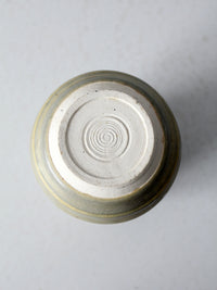 vintage studio pottery vase