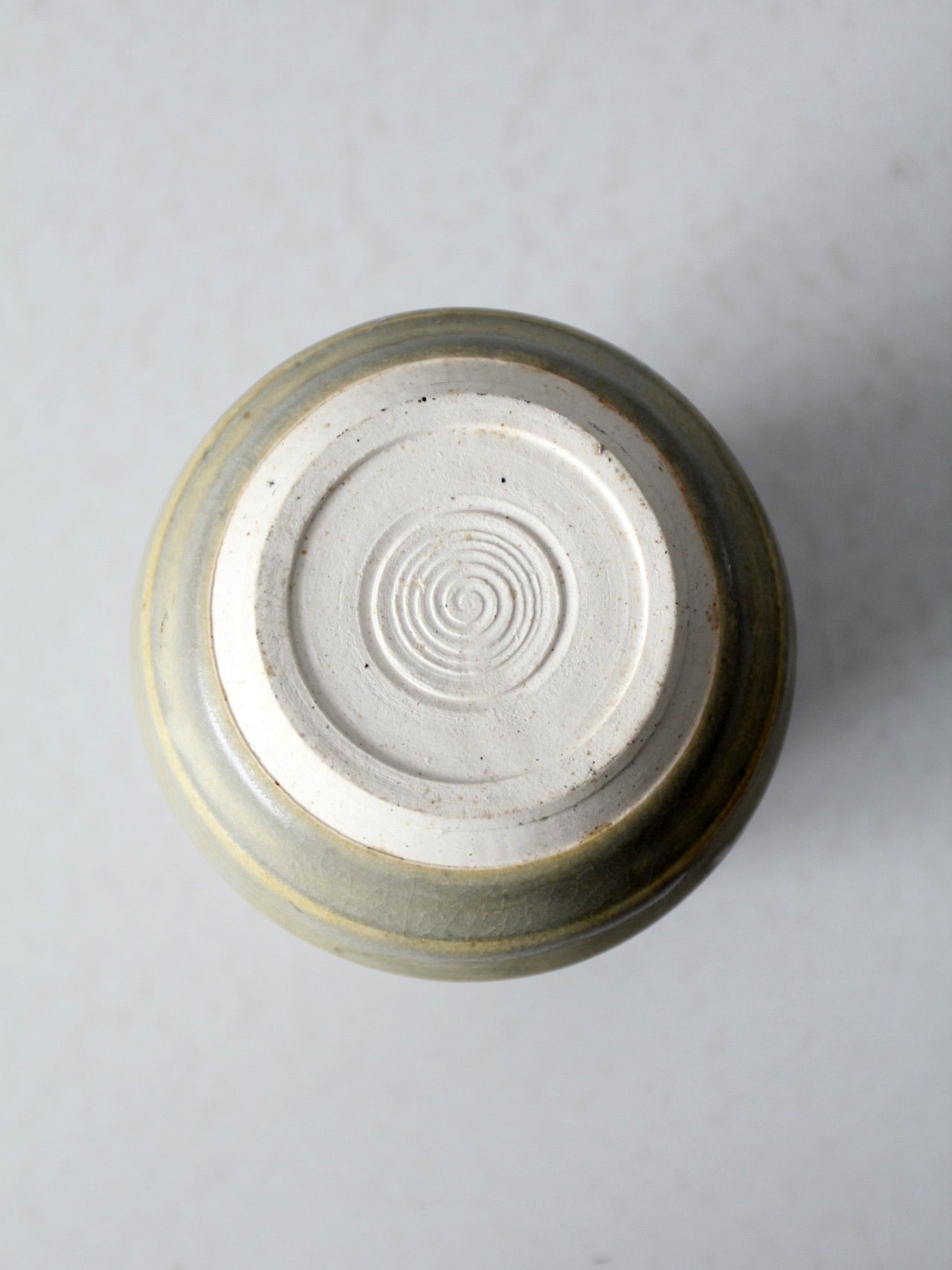 vintage studio pottery vase