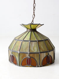 antique glass chandelier