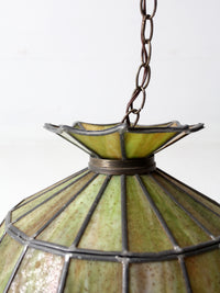 antique glass chandelier