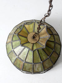 antique glass chandelier