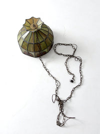 antique glass chandelier