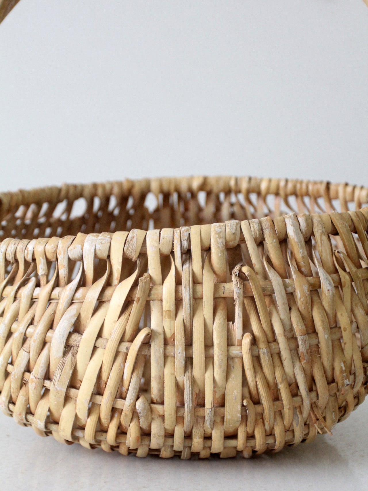 vintage gathering buttocks basket