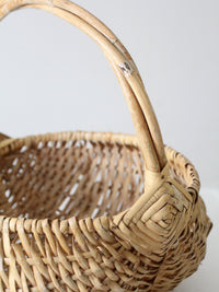 vintage gathering buttocks basket