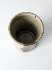 vintage studio pottery vase