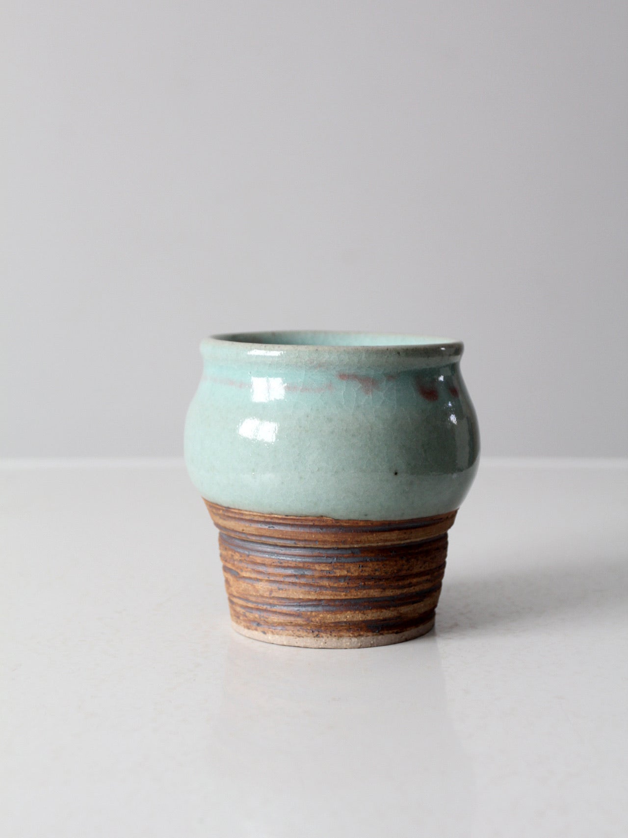 vintage studio pottery vase