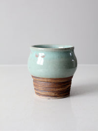 vintage studio pottery vase