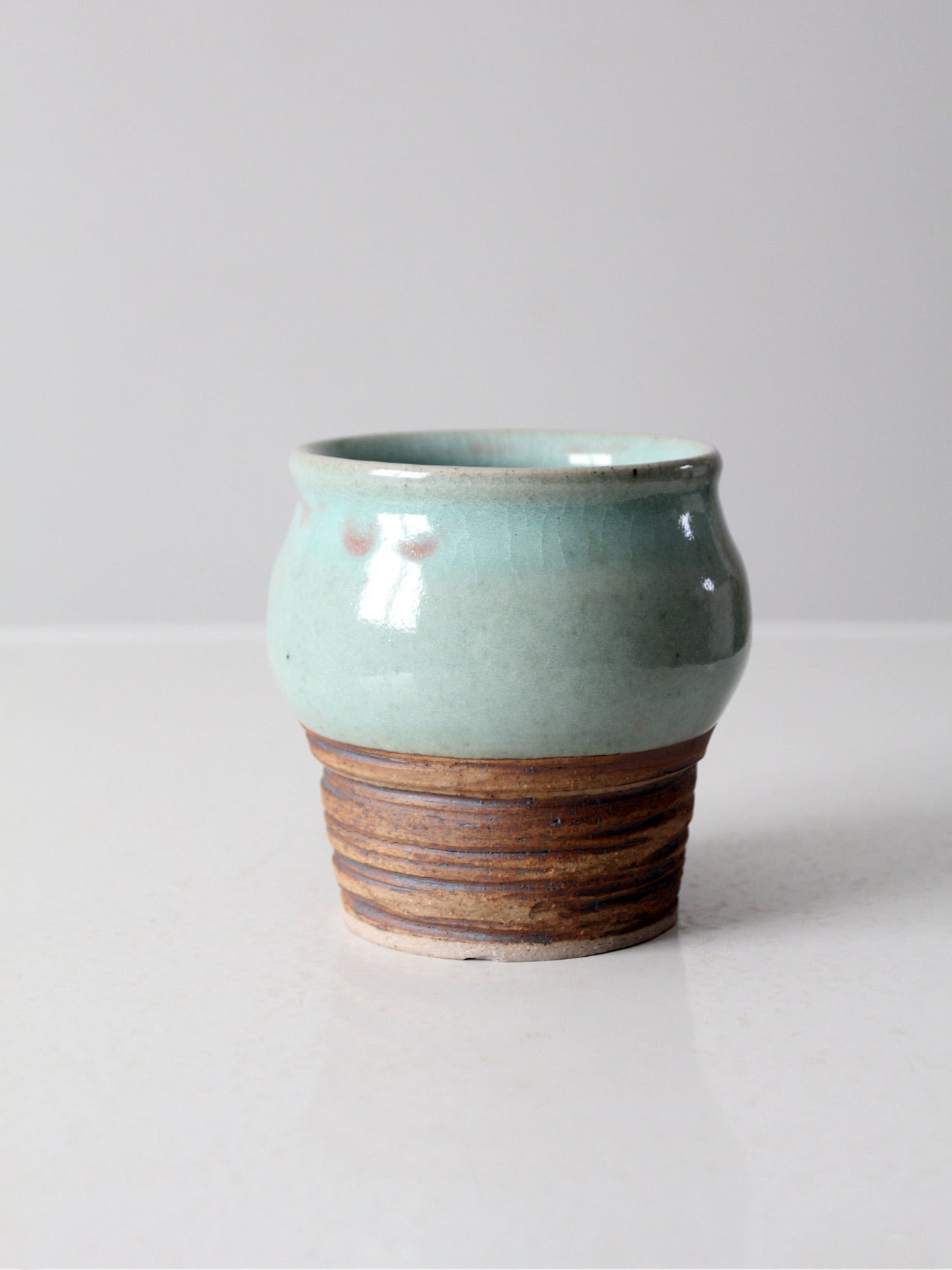 vintage studio pottery vase