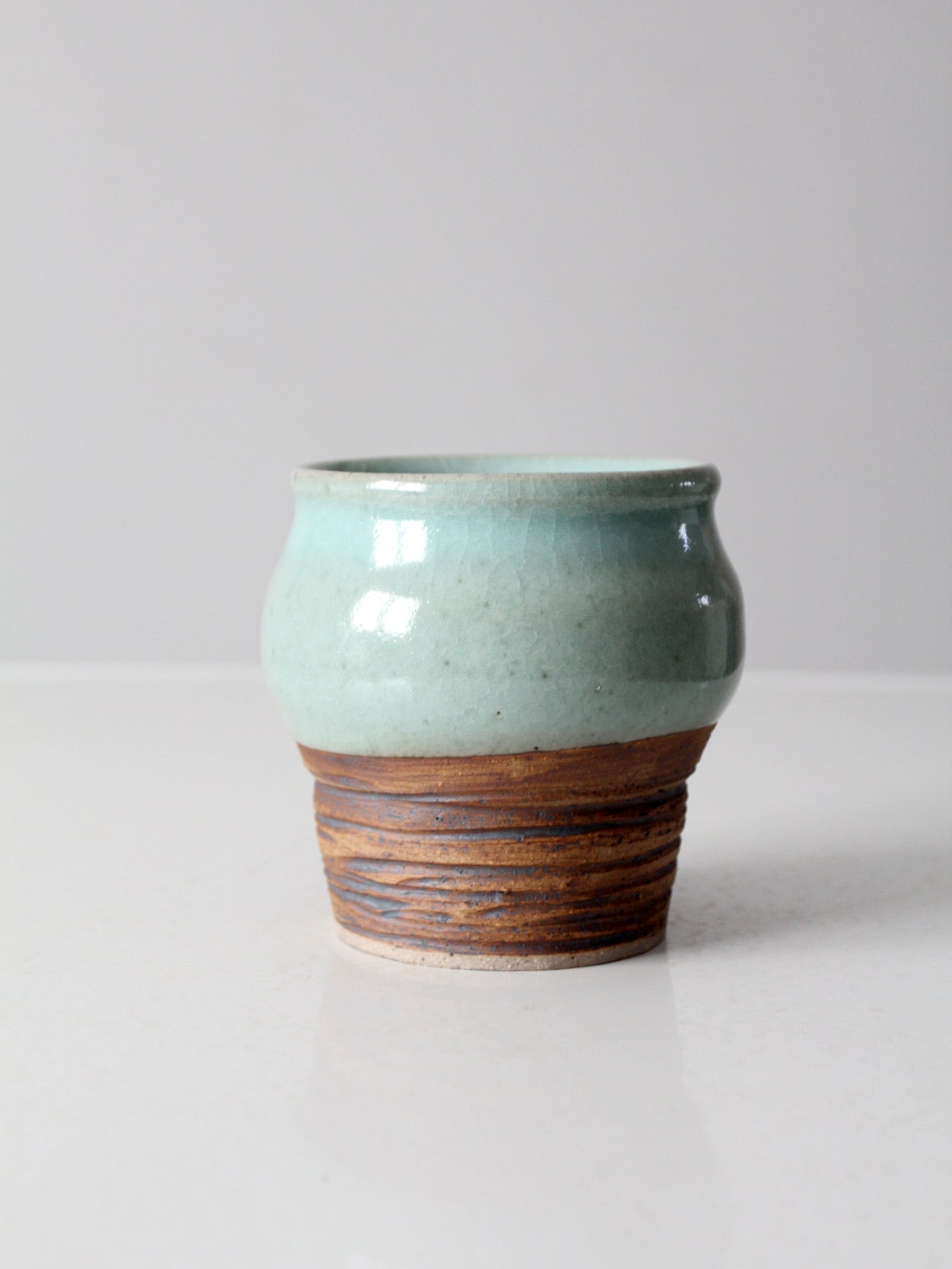 vintage studio pottery vase