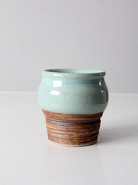 vintage studio pottery vase