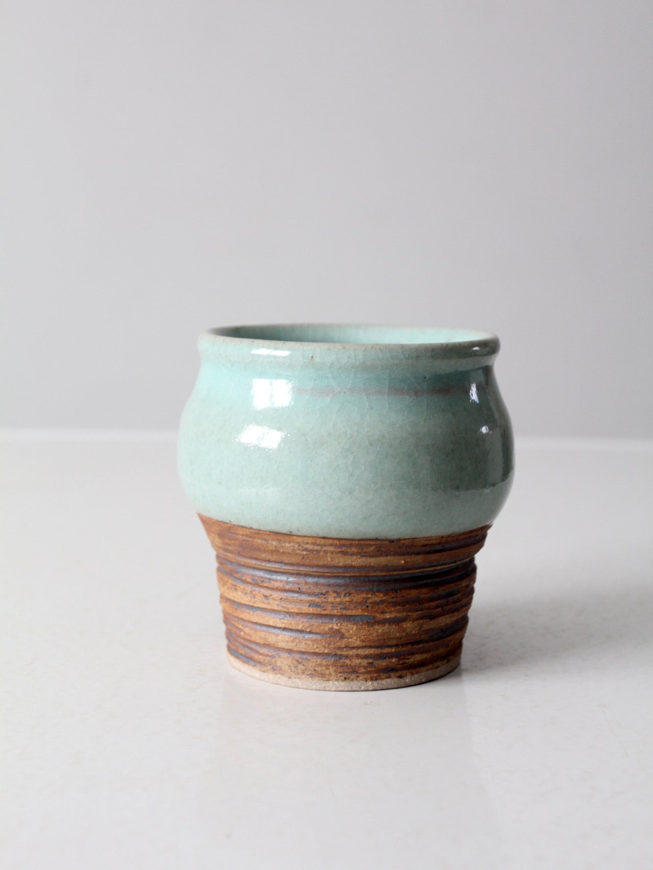 vintage studio pottery vase