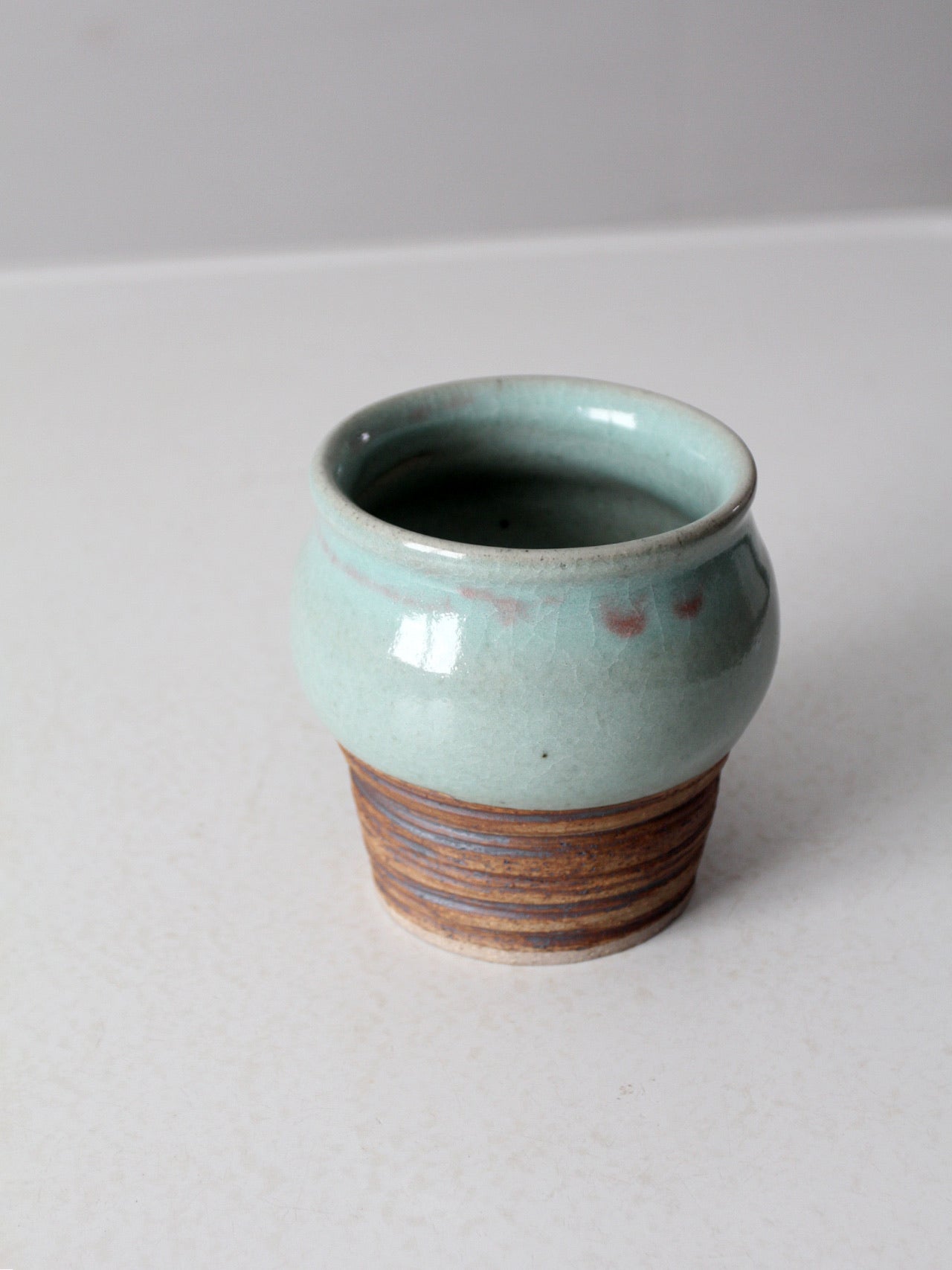 vintage studio pottery vase