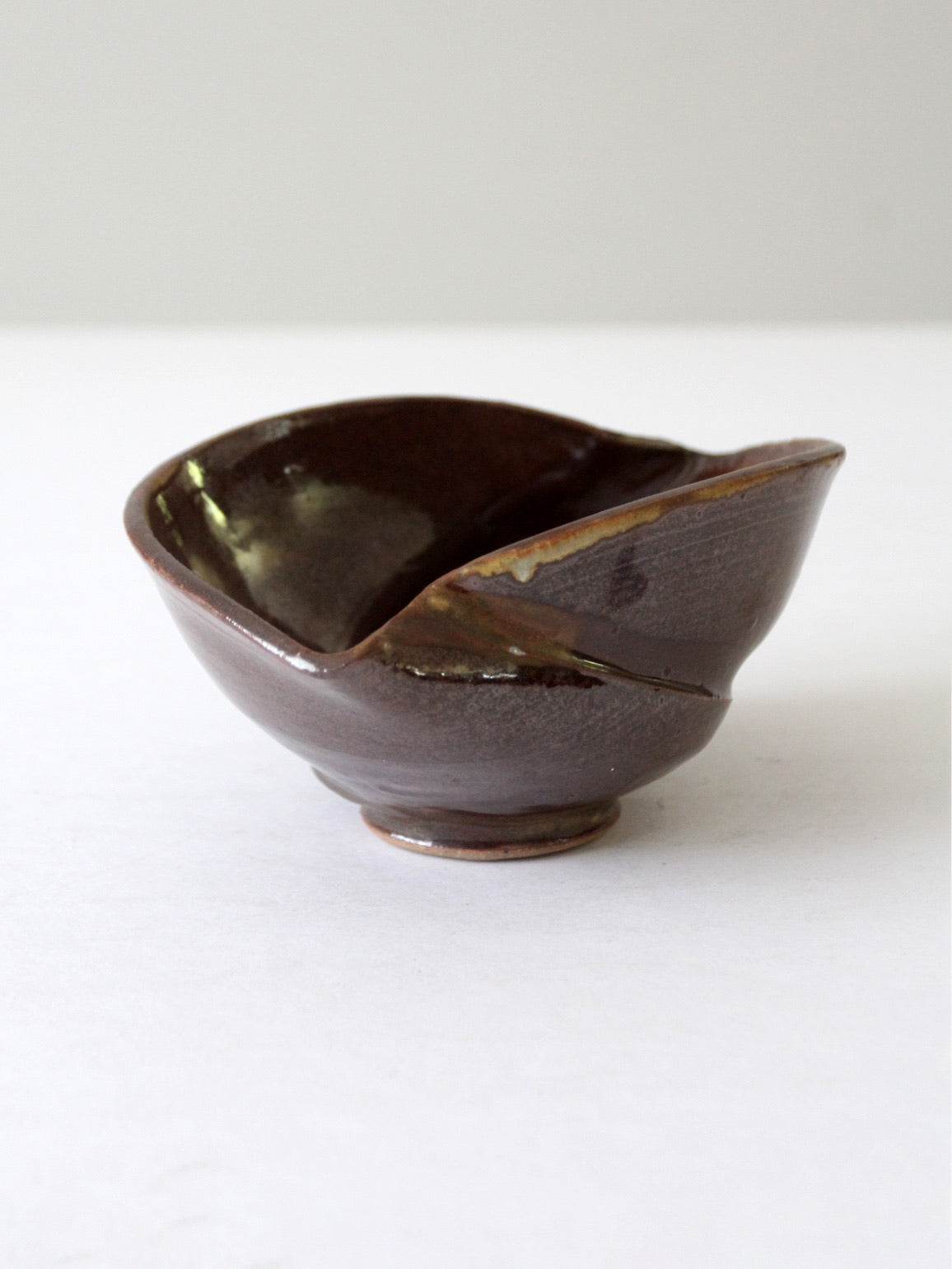 vintage studio pottery bowl