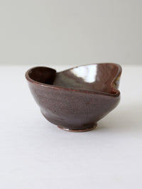 vintage studio pottery bowl