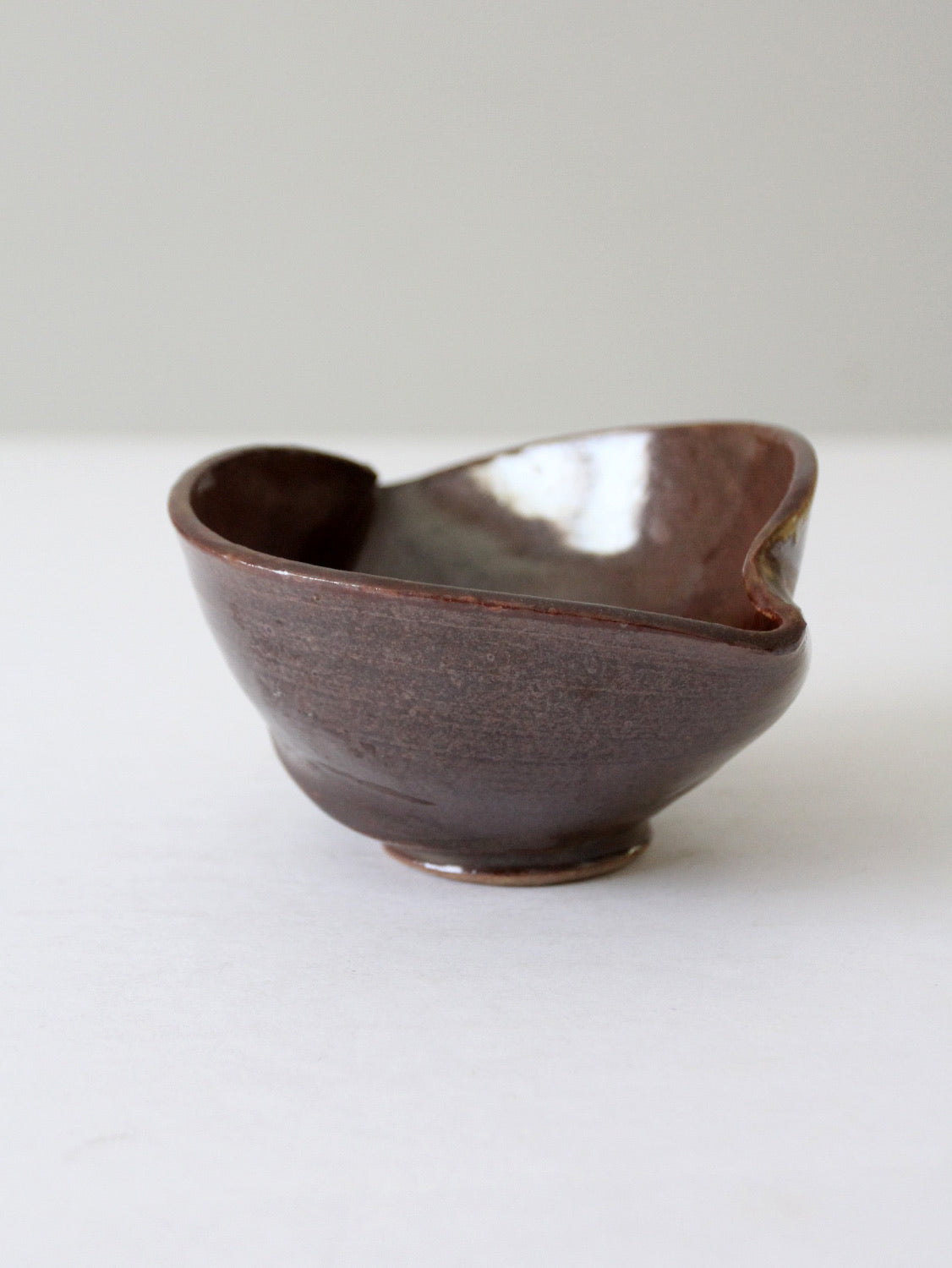 vintage studio pottery bowl
