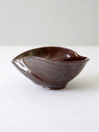 vintage studio pottery bowl