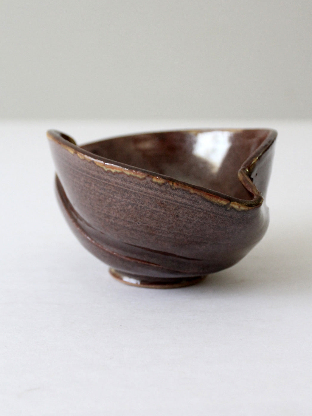 vintage studio pottery bowl